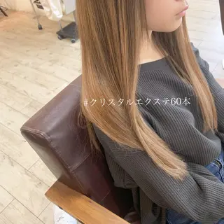ロング カラー パーマ ヘアアレンジ ◆感動口コミ/最小顔 理論カット◆森口 峻のヘアスタイル