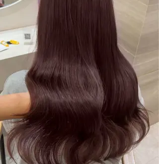 ロング カラー 🦋Yui🦋透明感 /ベージュ/Wカラーのヘアスタイル
