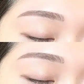 アイブロウ 束感まつげ/透明感眉 🎀 haru 🤍のマツエク・マツパデザイン