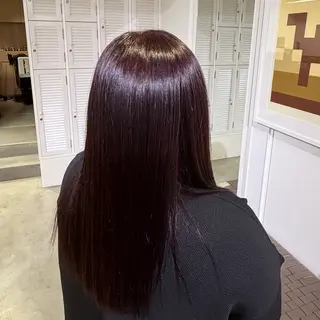 ロング カラー 村田 未来のヘアスタイル