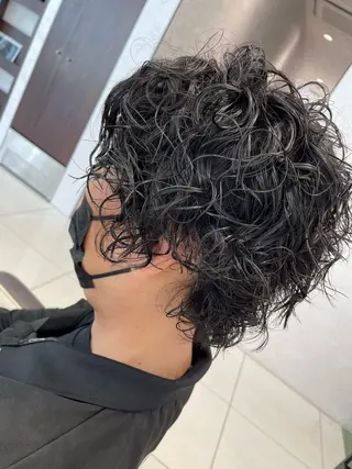 パーマ 西川 夕奈のヘアスタイル