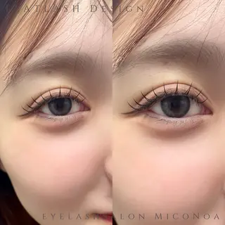 マツエク・マツパ MicoNoa Asamiのマツエク・マツパデザイン