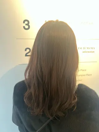 ロング カラー ヘアアレンジ APREKO SAYAKAのヘアスタイル