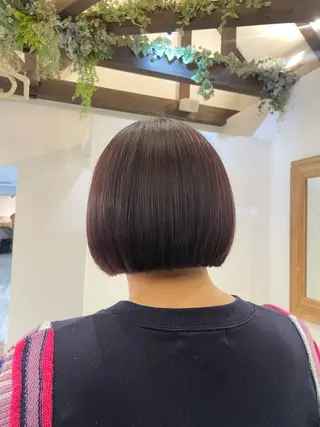 ショート 平塚/透明感カラー/ 湘南/結花のヘアスタイル