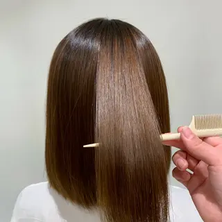 ミディアム 渡邉 瑠海のヘアスタイル