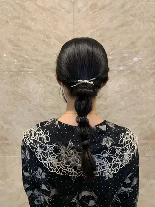 ヘアアレンジ 中島 由理菜のヘアスタイル