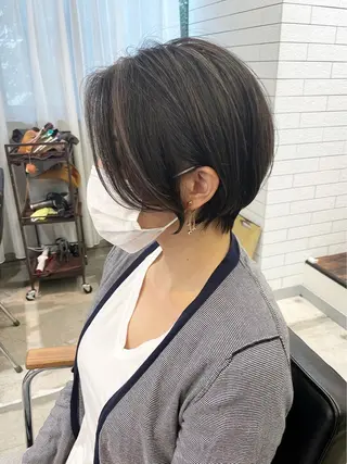ショート カラー 【ショートカット 美髪矯正】今井隆太のヘアスタイル