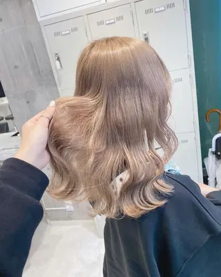ロング カラー 🧸ミルクティー🧸 kousei🧸のヘアスタイル