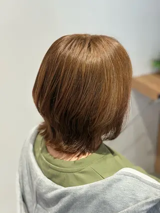 ミディアム sheart _shinaのヘアスタイル