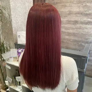 ロング 牧野 夏子のヘアスタイル