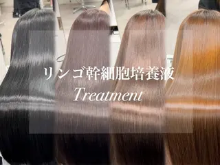 セミロング 銀座/美髪矯正カラー 髪質改善特化🍎のヘアスタイル