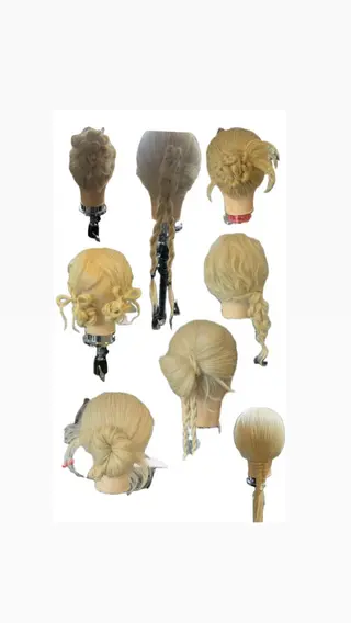 ロング ヘアアレンジ か ほのヘアスタイル