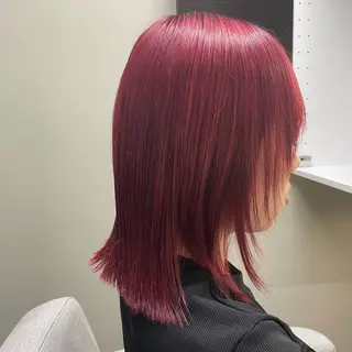 ミディアム カラー 髪質改善/艶カラー/ 縮毛矯正🫟ダイキのヘアスタイル