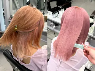 ミディアム ハイトーン🫧艶髪 MAIKAのヘアスタイル