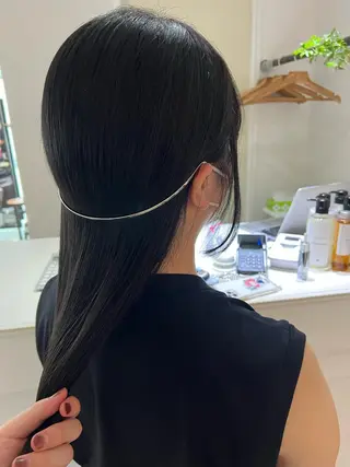 ミディアム カラー 似合わせ特化 /馬場 翼のヘアスタイル
