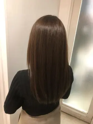 セミロング 藤田 遼のヘアスタイル