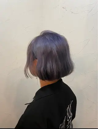 ショート カラー 高柳 麻美のヘアスタイル