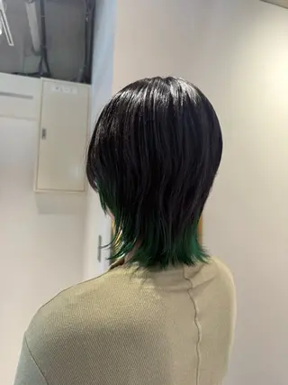 ミディアム 🍓mito/ ブリーチ/カラー🍓のヘアスタイル