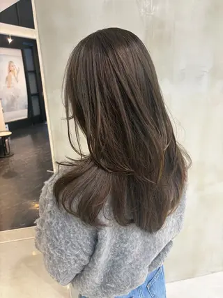 ロング 海野翔吾🇨🇳 ワンホンレイヤーのヘアスタイル
