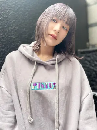 ミディアム 拓麿✂︎/ショート 専門×透明感カラーのヘアスタイル