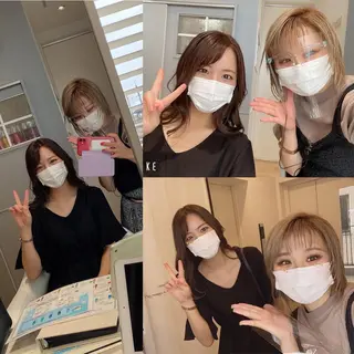 ショート カラー メンズ キッズ ✂︎ショート、ボブ、 レイヤー🩵YUMIのヘアスタイル