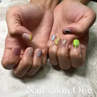 ネイル Nail salon .Oneのネイルデザイン