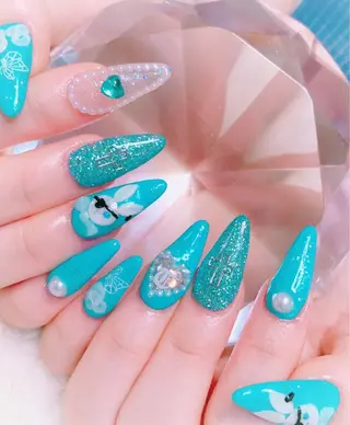 ネイル 🩵池袋heart nail🩵のネイルデザイン