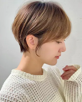 ショート 表参道/ 韓国レイヤー/千優のヘアスタイル