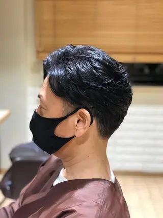 メンズ 松﨑 亜々人のヘアスタイル