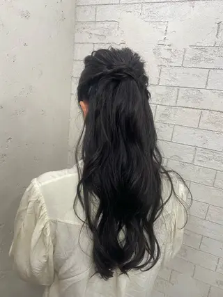 ロング 量産ヘアセット/ ヘアメAyakaのヘアスタイル