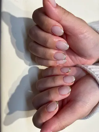 ネイル mellow:ｸﾙﾐ ﹡˖˟༝🎀˖˟ ༝のネイルデザイン