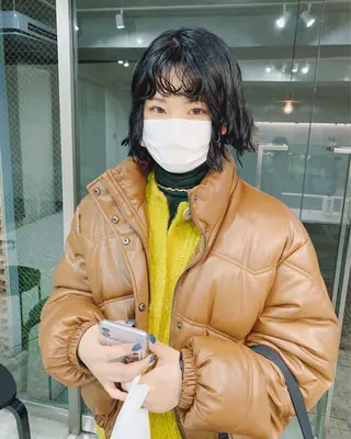 パーマ ボブパーマコテ巻き風 パーマNo1深江秀平のヘアスタイル