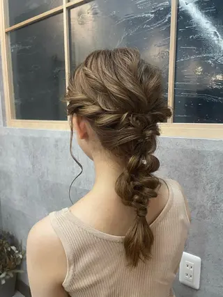 ヘアアレンジ 艶髪 🌸木下なつみのヘアスタイル