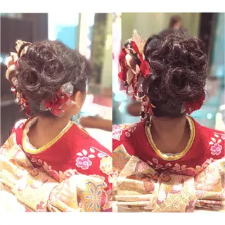 ヘアアレンジ 小笠原 愛美のヘアスタイル