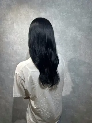 ロング カラー 𝐒𝐇𝐔𝐑𝐈 🦋艶カラー🦋のヘアスタイル