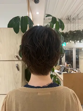 ショート パーマ adorable ︎🫧水澤真子のヘアスタイル