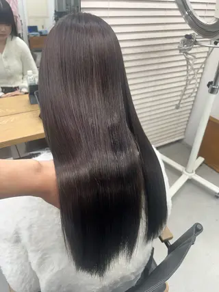 ロング カラー ヘアアレンジ 🫧透明感カラー/ ナルハ🫧のヘアスタイル