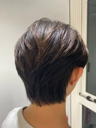 ショート メンズ 石山 海斗のヘアスタイル