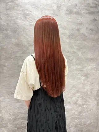 ロング カラー ルプラボウ/豊川 篠島 みなみのヘアスタイル