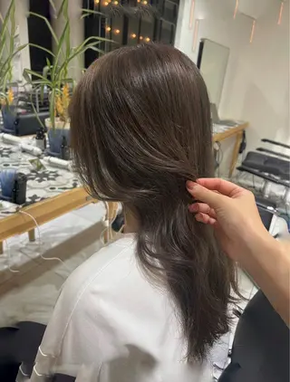 ロング ブリーチ/ブラウン 🤎MIREのヘアスタイル