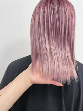 ミディアム カラー コレットヘアー 田中アヤノのヘアスタイル