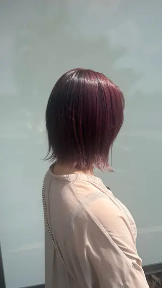 カラー 嶋田 和花のヘアスタイル