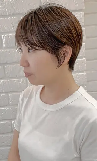 ショート 杉田 健太のヘアスタイル