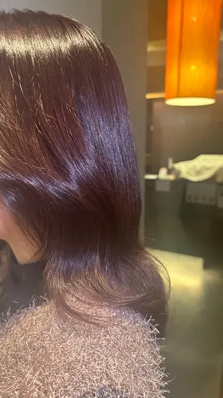 セミロング カラー saraju川西店所属・メイ /SARAJUのヘアスタイル