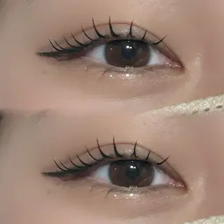 マツエク・マツパ CreBiA かえで❤️❤️のマツエク・マツパデザイン