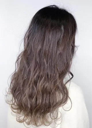 ロング カラー ヘアアレンジ 阪神尼崎 MASAYAのヘアスタイル