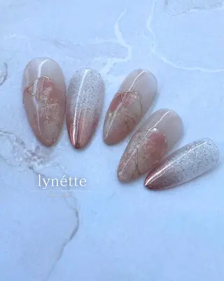 ネイル lynétte 那覇ネイルサロンのネイルデザイン