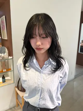 ロング カラー yuzu / bob shortのヘアスタイル