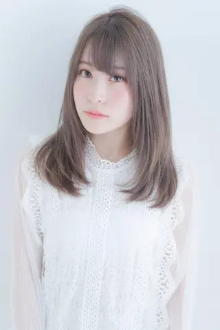 ミディアム 中村 侑弘のヘアスタイル