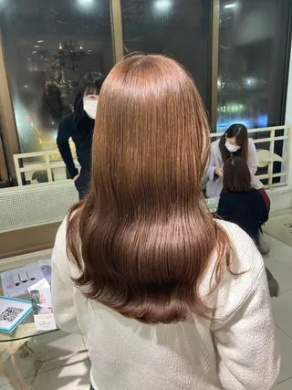 ロング カラー 🇰🇷韓国風艶髪✨ 髪質改善 倉岡しおんのヘアスタイル